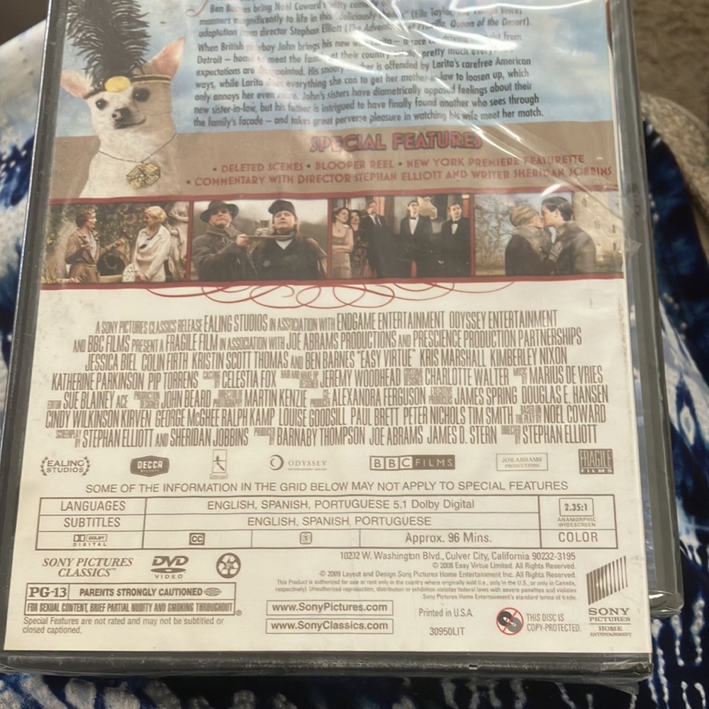Easy virtue dvd - Picture 2 of 2